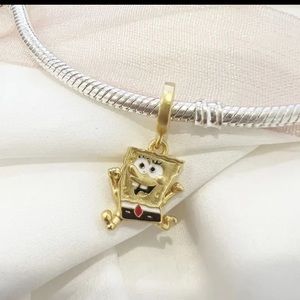 Fits Pandora Sponge Bob Charm